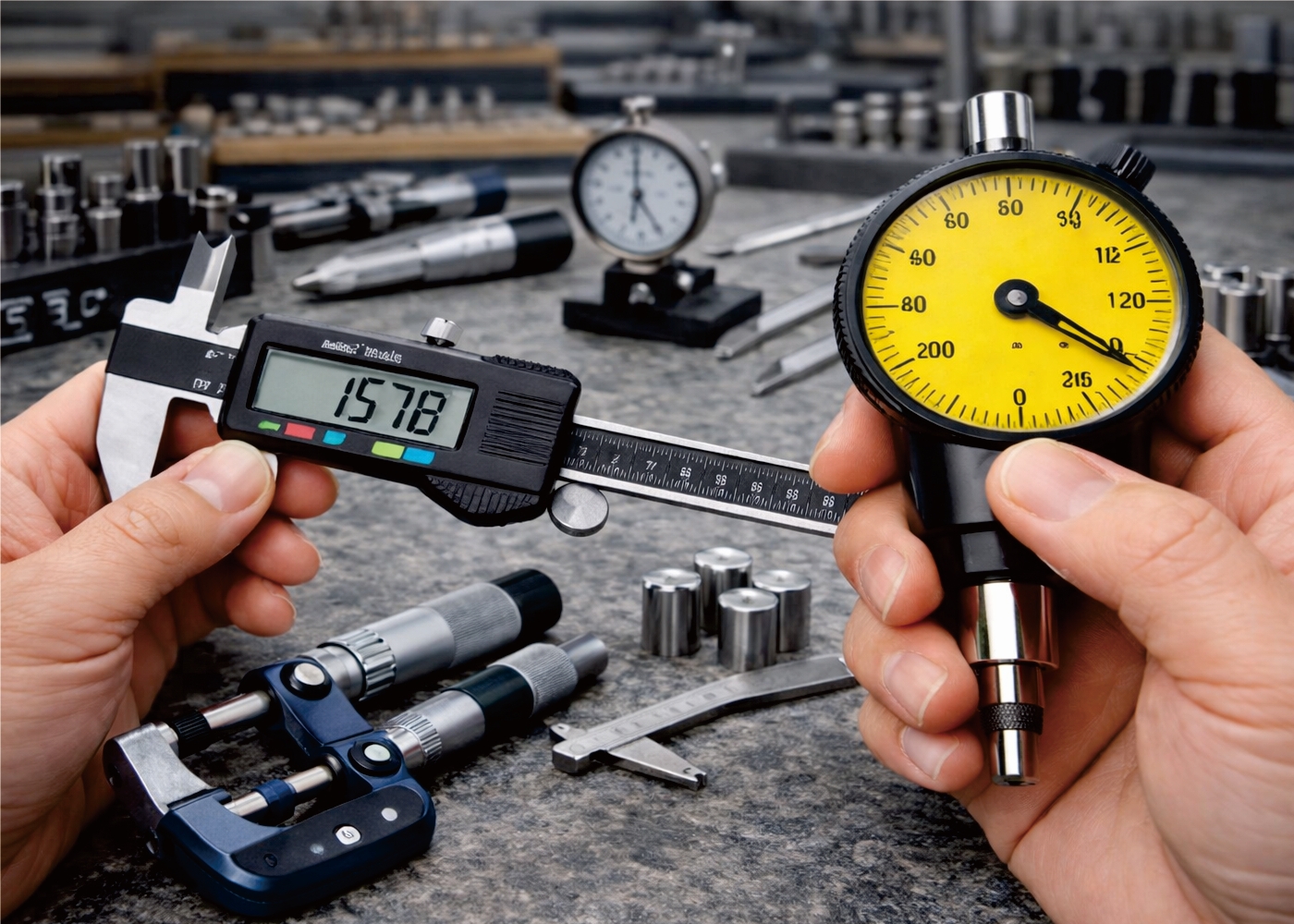 Precision gauges for machining inspection