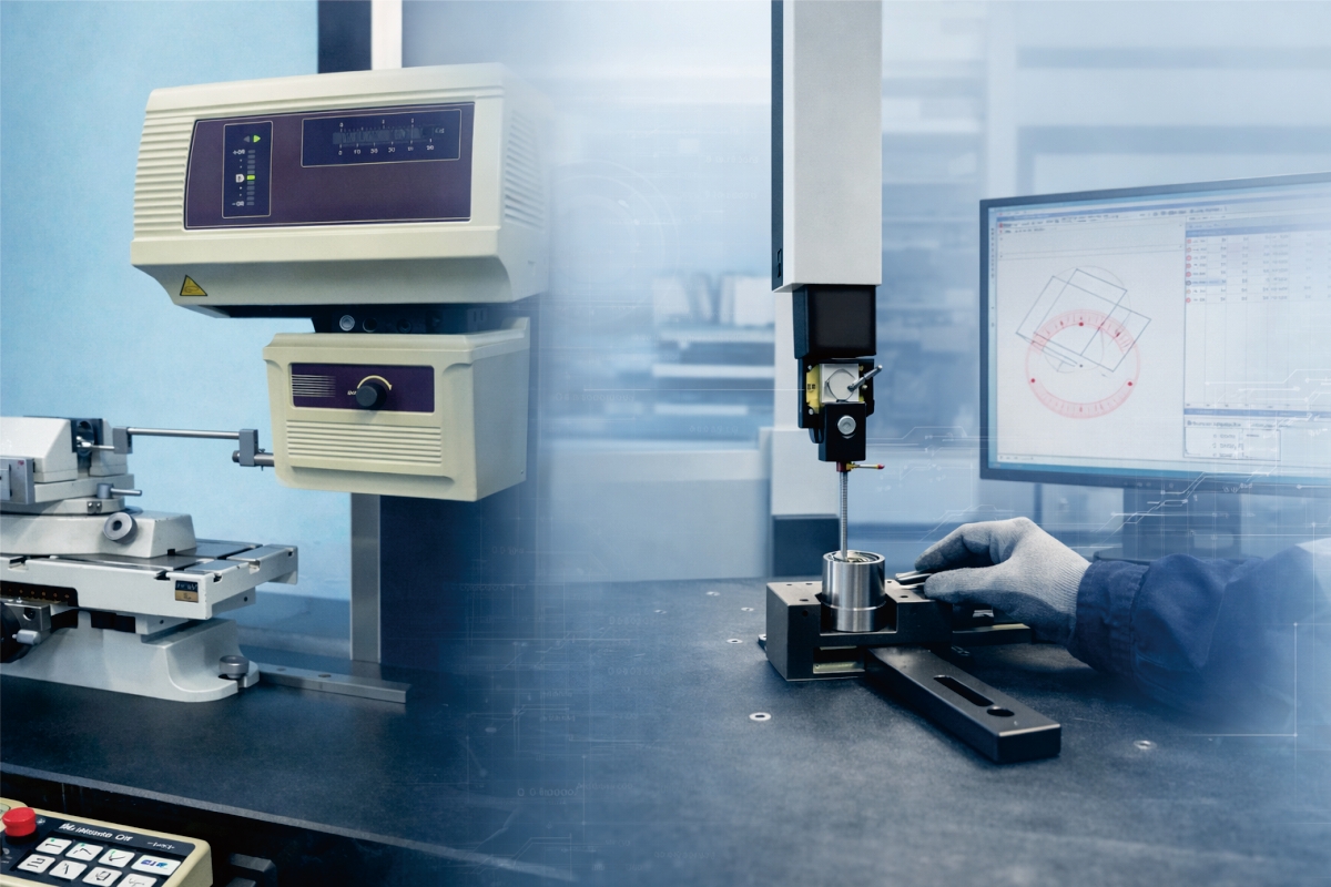 Strict quality standards for machined components