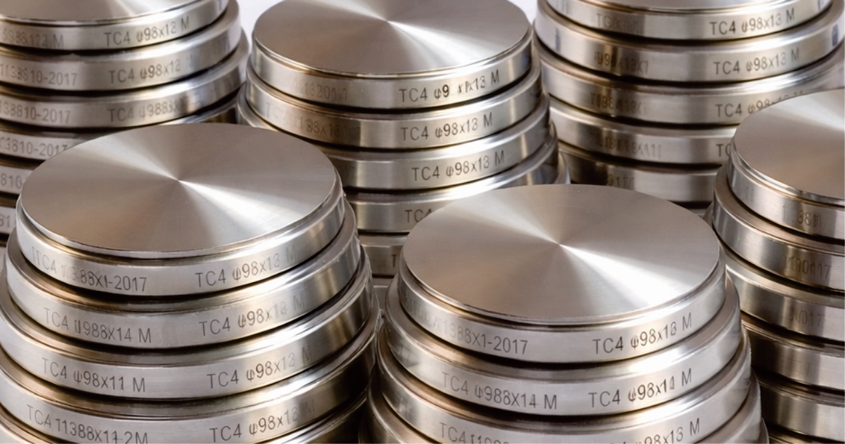 Titanium dental discs for dental milling and custom manufacturing