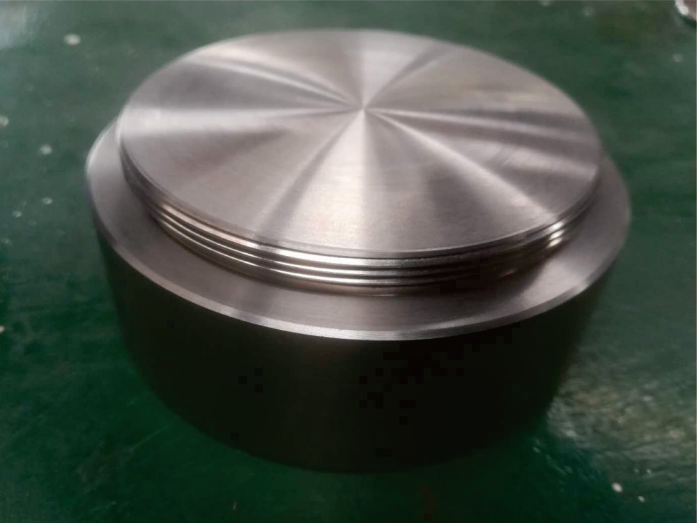 Round titanium sputtering target