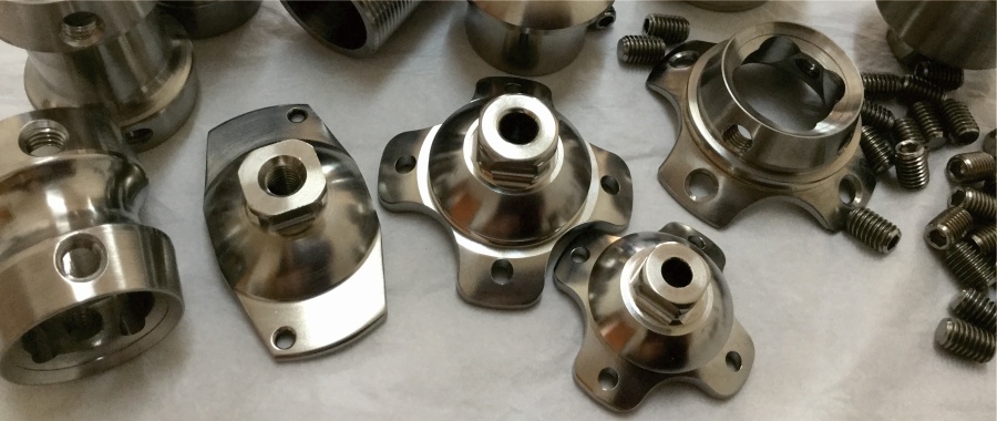 Titanium machined parts and precision titanium components