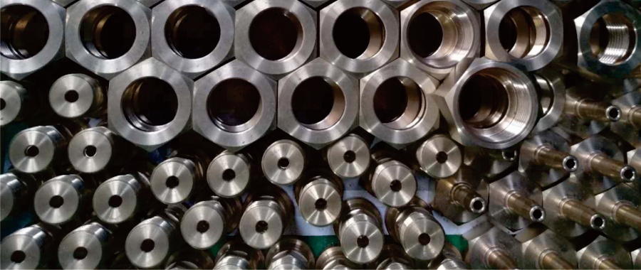 Stainless steel machined parts for industrial applications