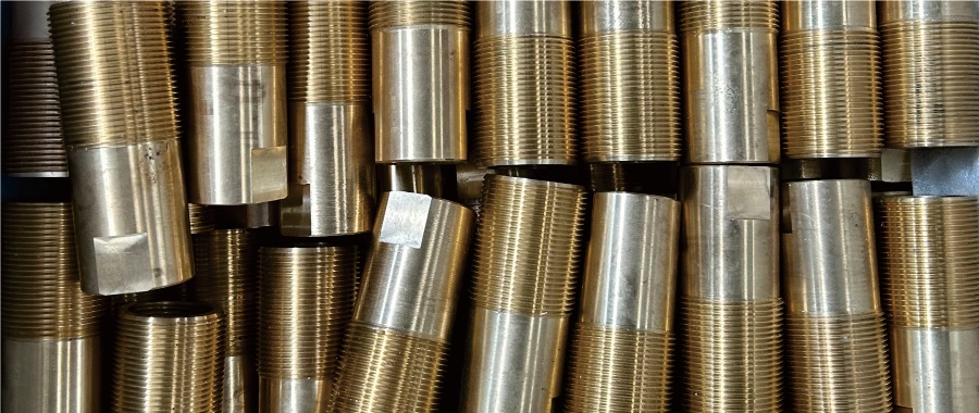 Copper machined parts and precision metal components