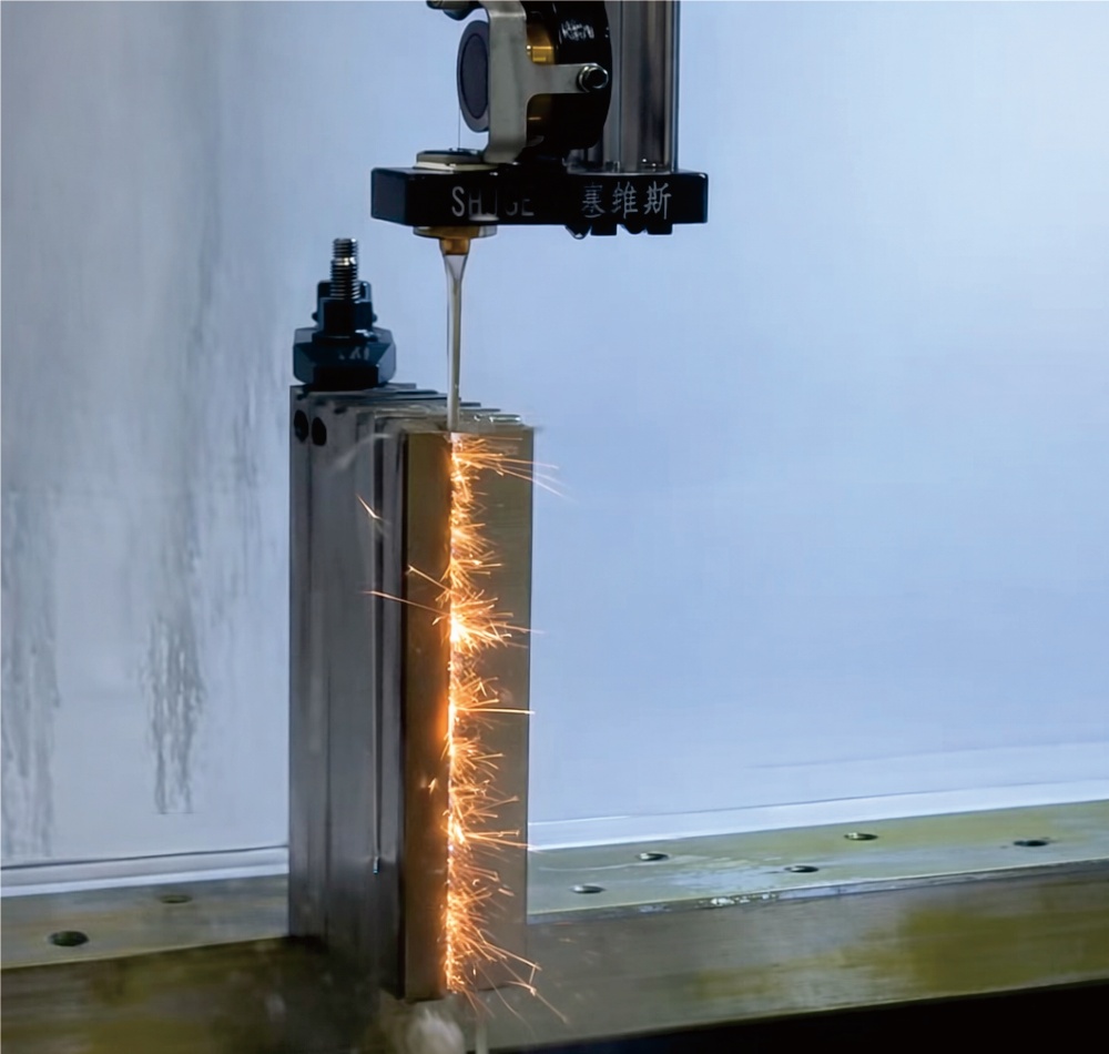 Wire EDM machining service for titanium contour parts and precision custom components
