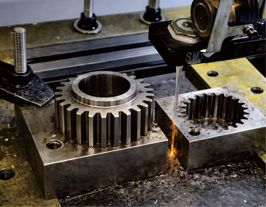 Wire EDM machining service for titanium contour parts and precision custom components