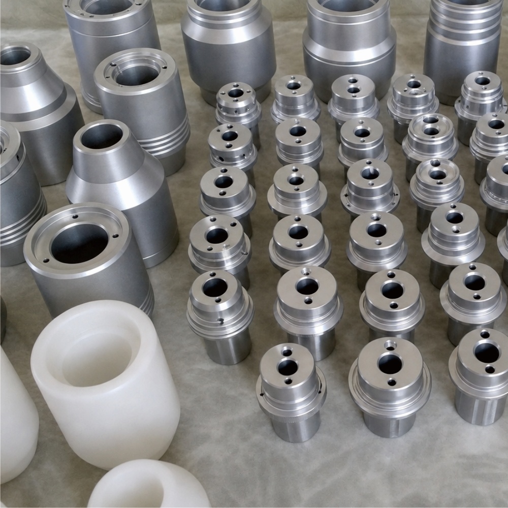 Custom aluminum machined part