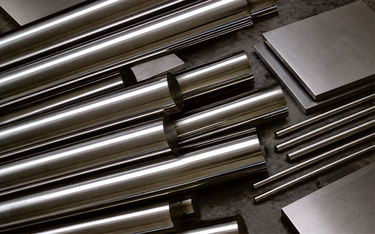 Stainless steel bars and plates for CNC machining precision metal components