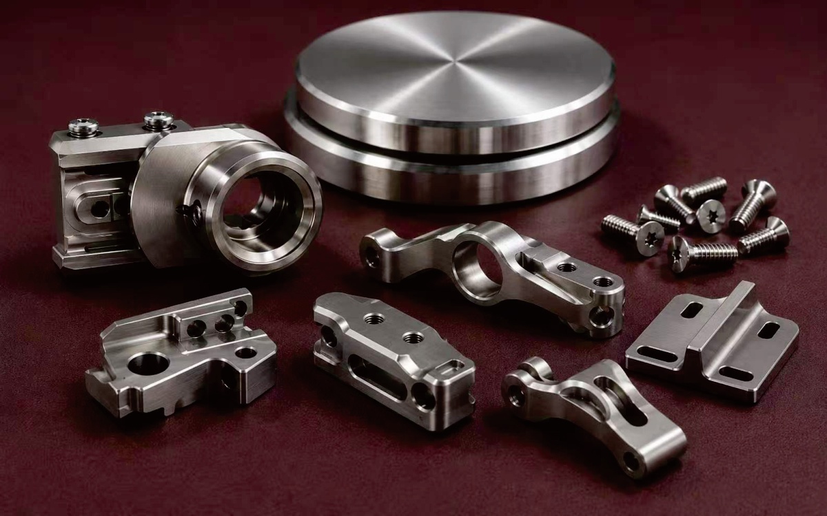 medical dental titanium components CNC machining dental discs precision metal parts