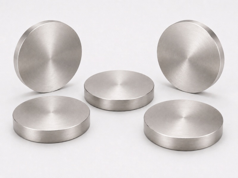 Custom titanium dental disc without step