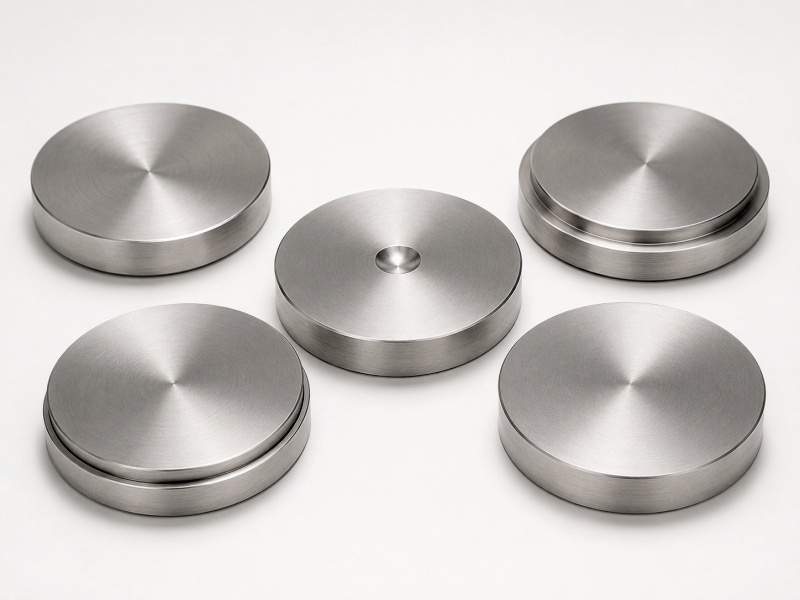 Custom titanium disc for crown and bridge