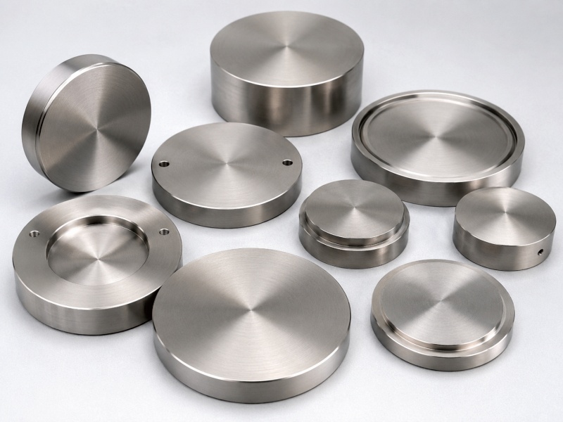 Custom pure titanium sputtering target