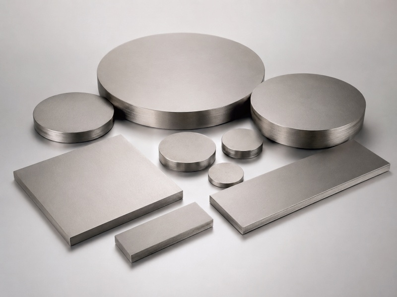 Custom titanium sputtering target