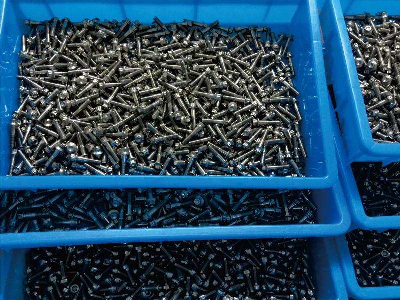 Custom titanium fasteners manufactured according to drawings