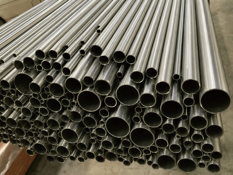Titanium tubes