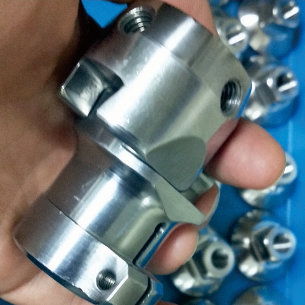 Stainless steel machined part