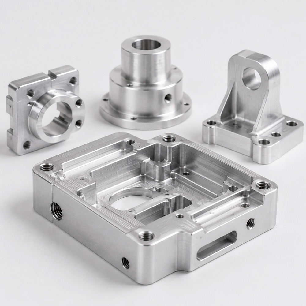 Aluminum CNC milled part