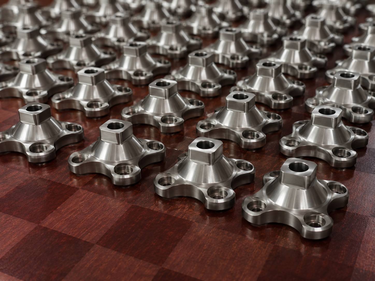 pediatric 4 holes prosthetic adapters in batch production for lower-limb prosthetic systems