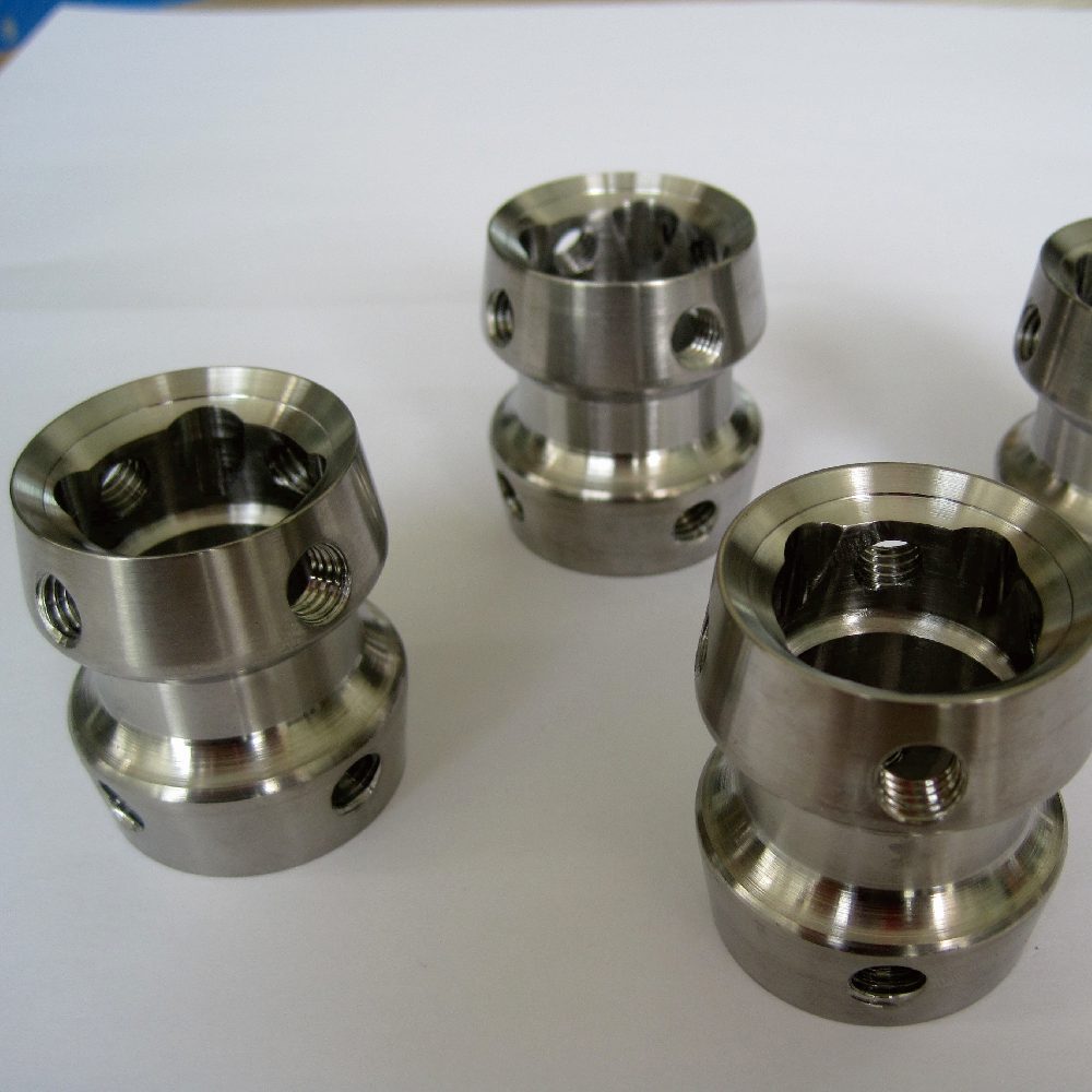 45mm double ended adapter receiver to receiver adapter for modular prosthetic systems