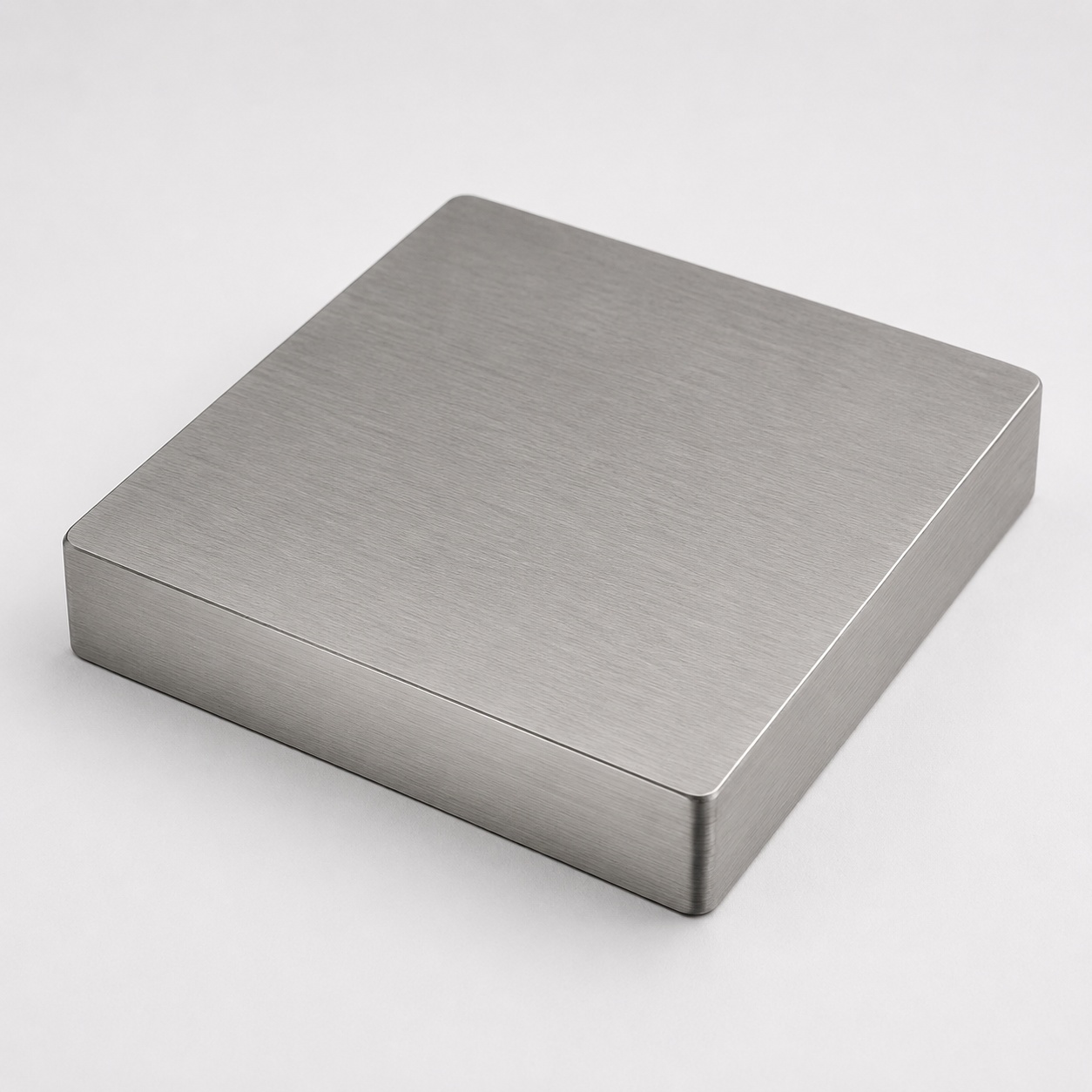 Square titanium dental block for CAD/CAM milling