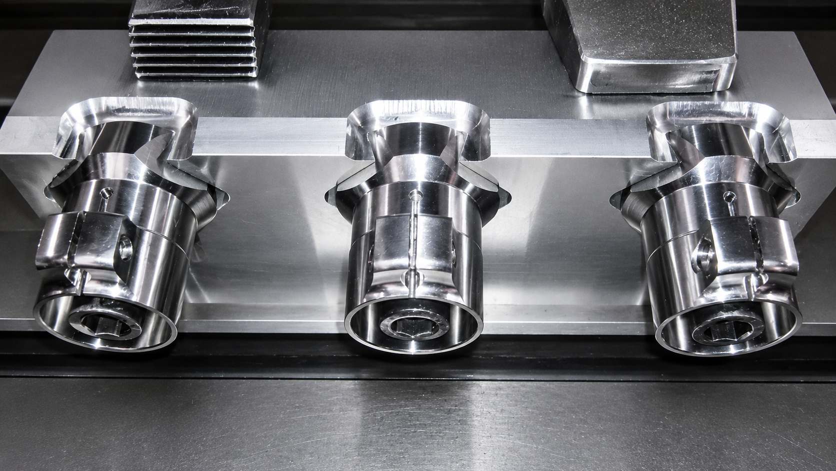 CNC Machining Heavy Duty Tube Clamp Adapters