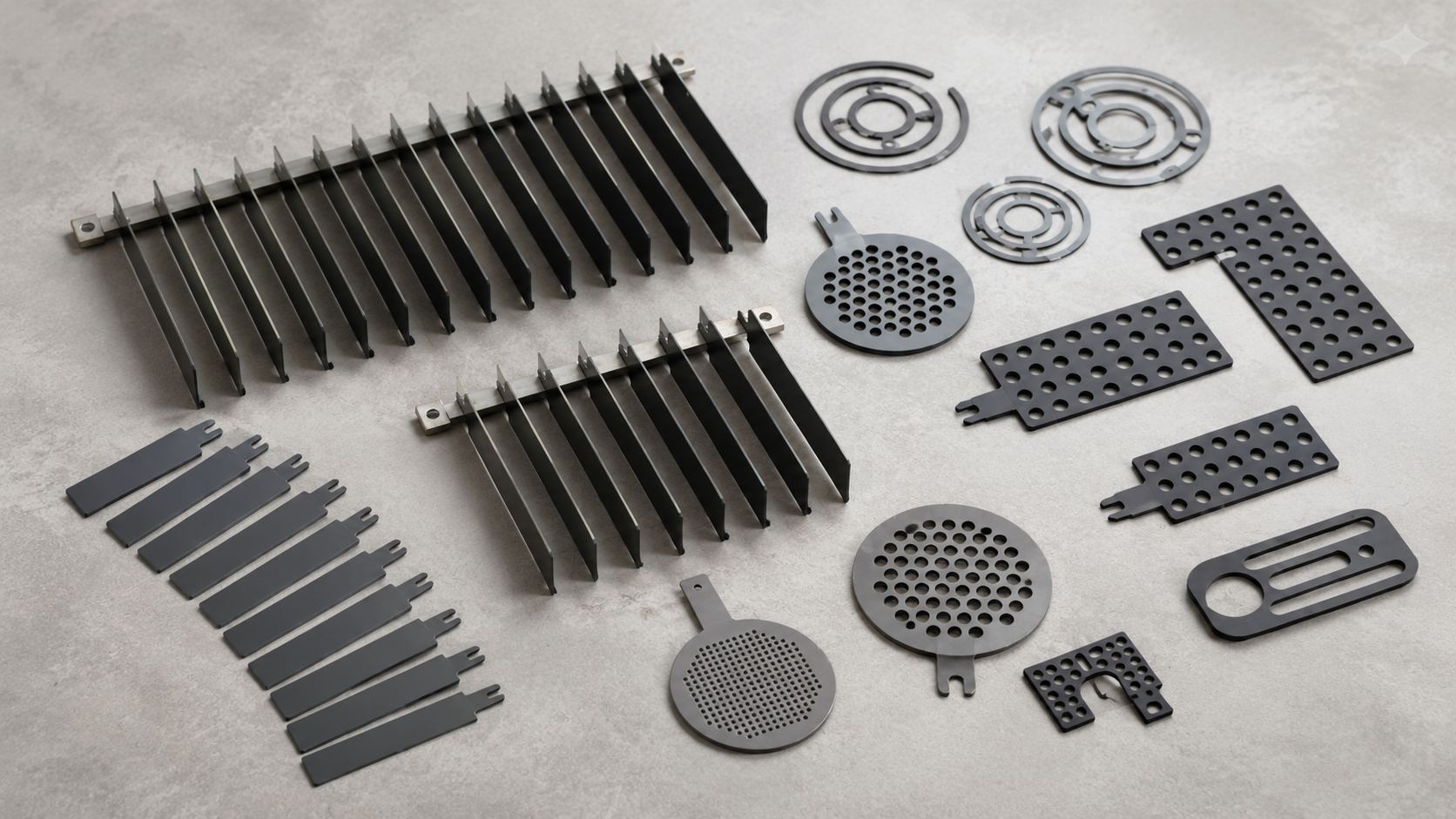 Custom fabricated titanium anodes and OEM titanium anode assemblies
