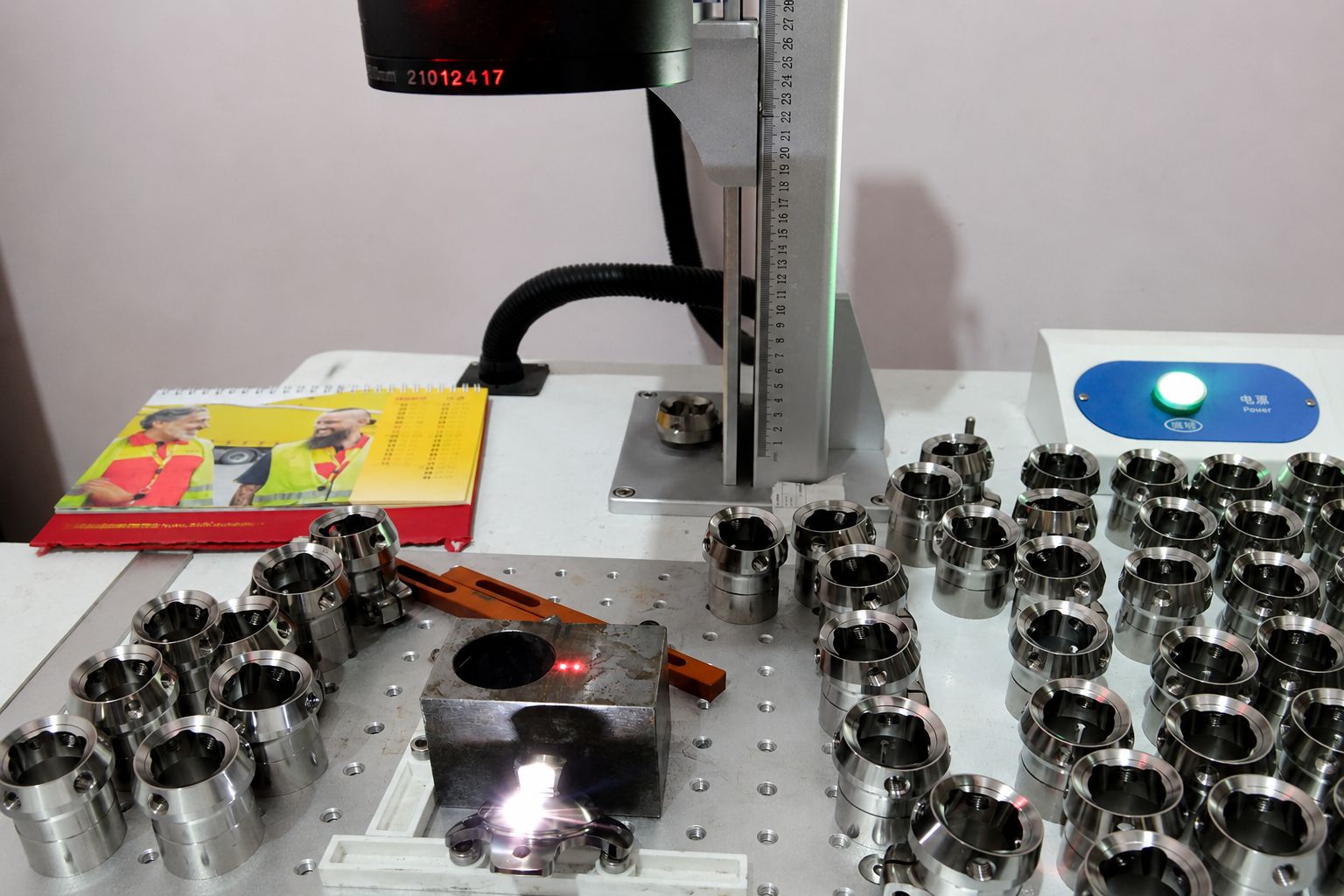 CNC machining of 30mm prosthetic tube adapters