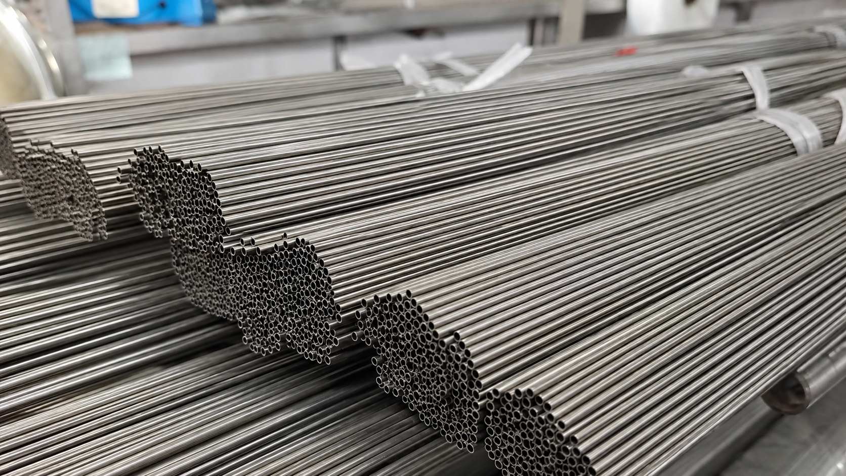 cutting and machining small diameter titanium capillary tubes