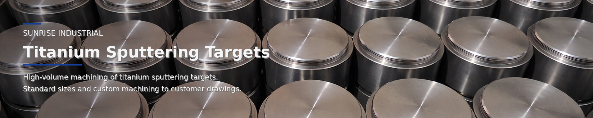 Titanium Sputtering Targets for PVD Coating & Thin Film Deposition