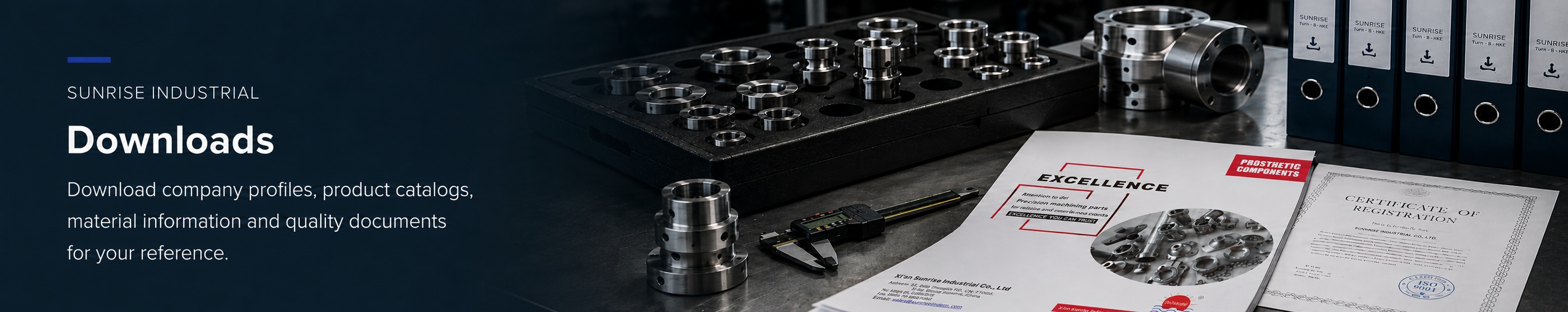 Download CNC Machining Documents and Material Certificates