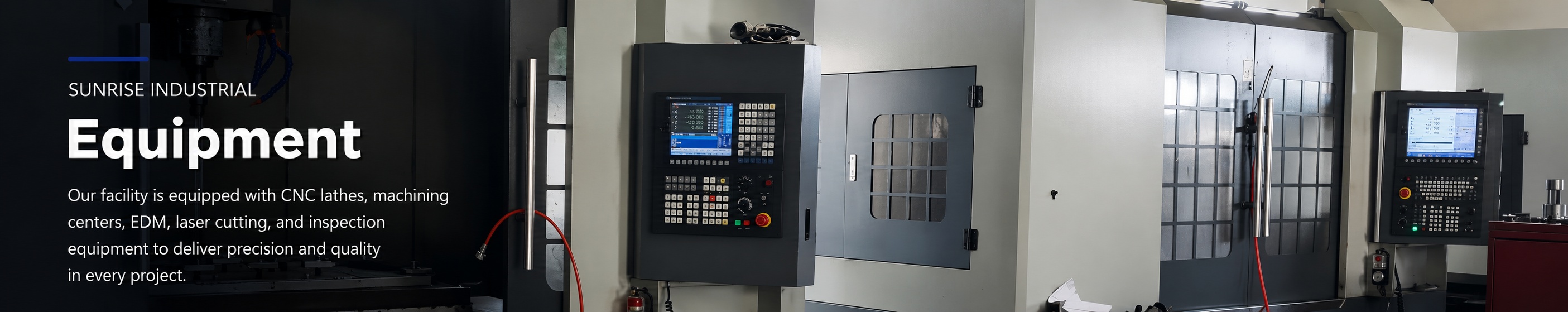 Machining Equipment, CNC Production & Inspection Capabilities
