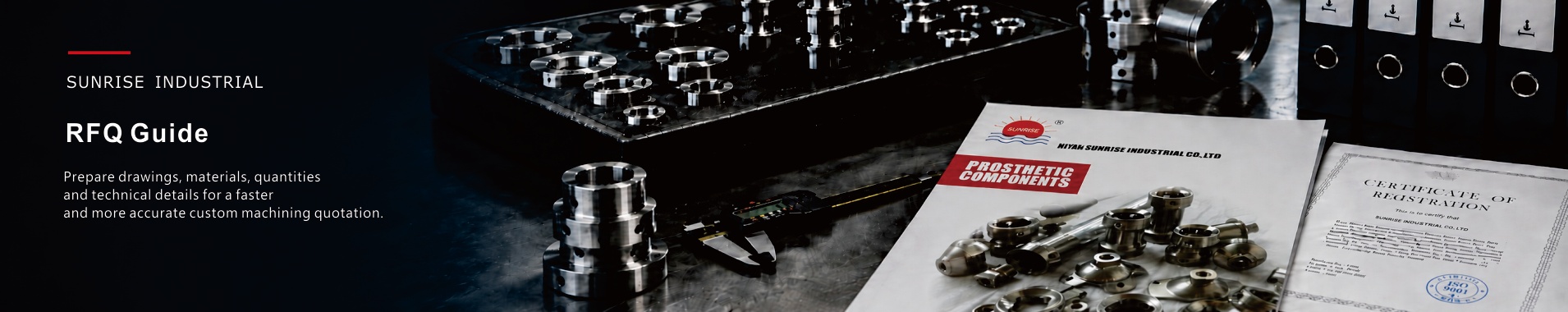 RFQ Guide for Custom Titanium CNC Machining, Sunrise Industrial