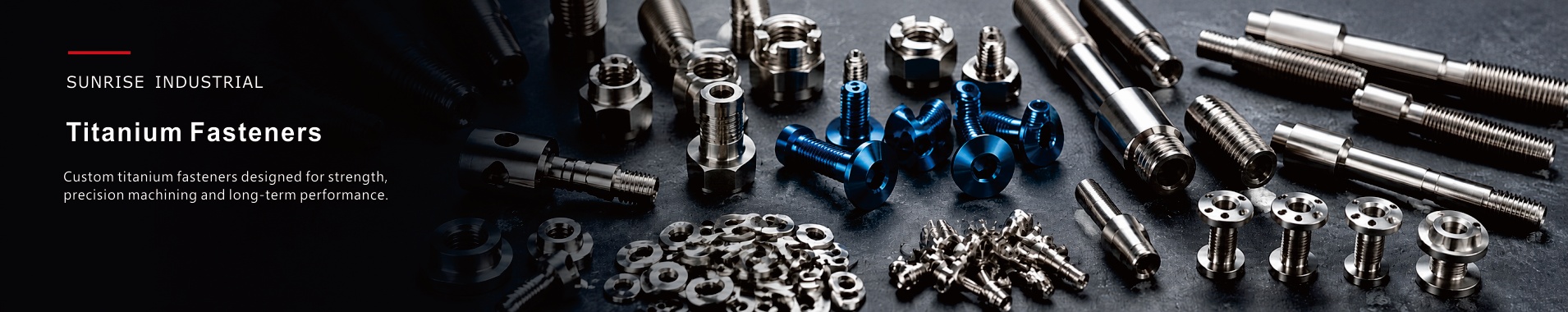 Titanium Fasteners Manufacturer, Custom Machined Fasteners
