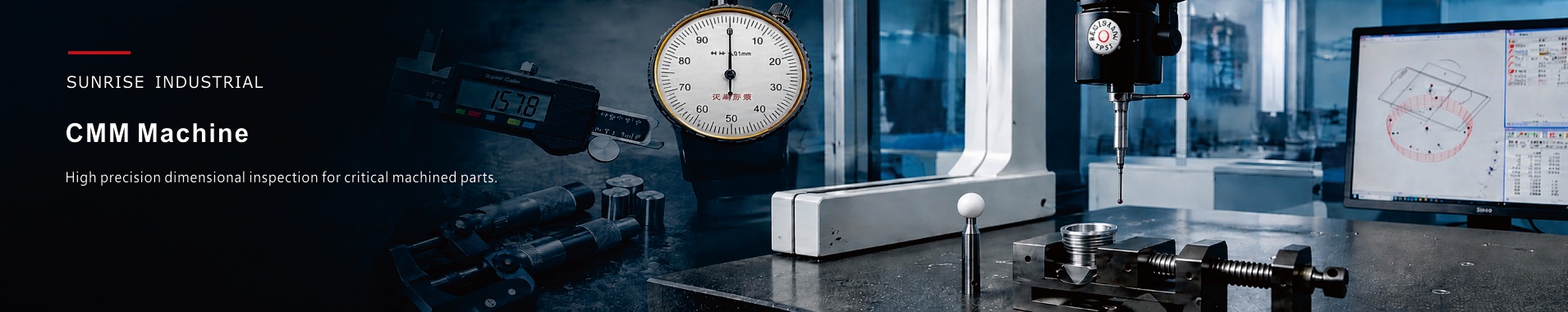 Coordinate Measuring Machine Inspection for Custom Parts, Sunrise Industrial