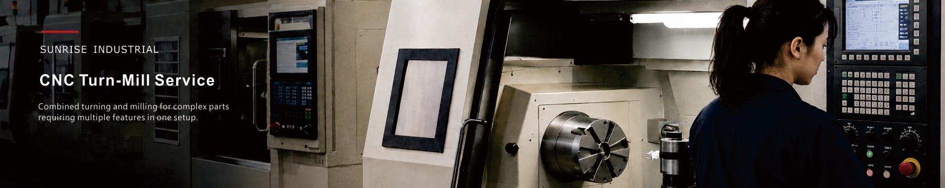CNC Turn-Mill Service, Complex Machined Parts in One Process