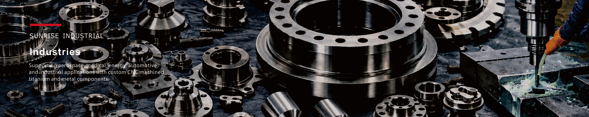 Industries Served by Titanium CNC Machining | Sunrise