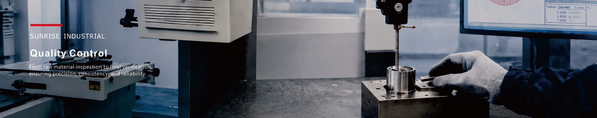 Quality Control for CNC Machined Parts | Sunrise
