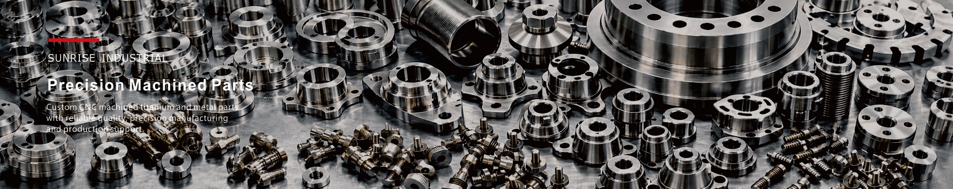 Custom CNC Machined Parts Manufacturer | Sunrise