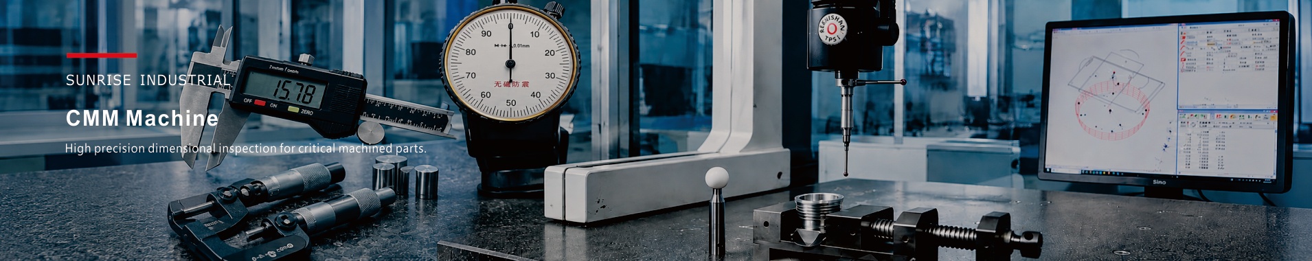 CMM Inspection for Custom Machined Parts | Sunrise