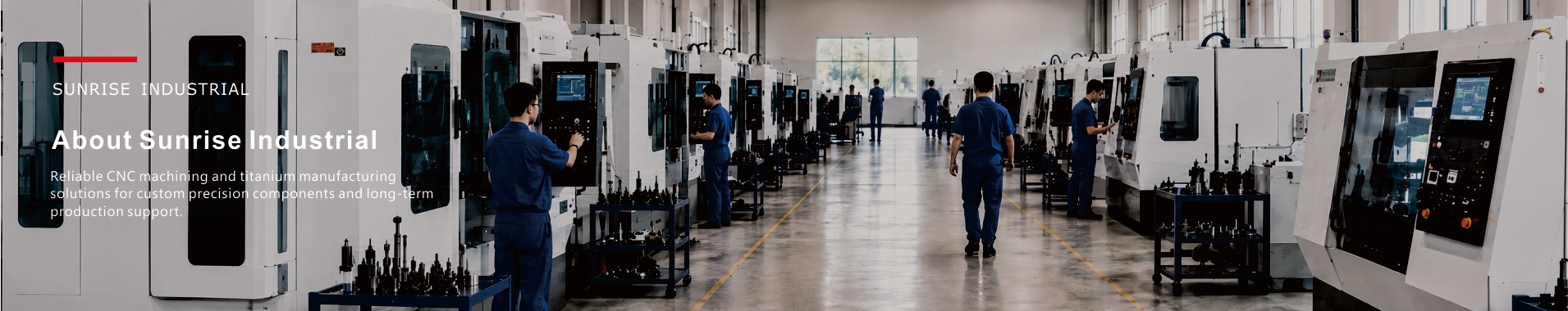 About Sunrise Industrial | Titanium CNC Machining