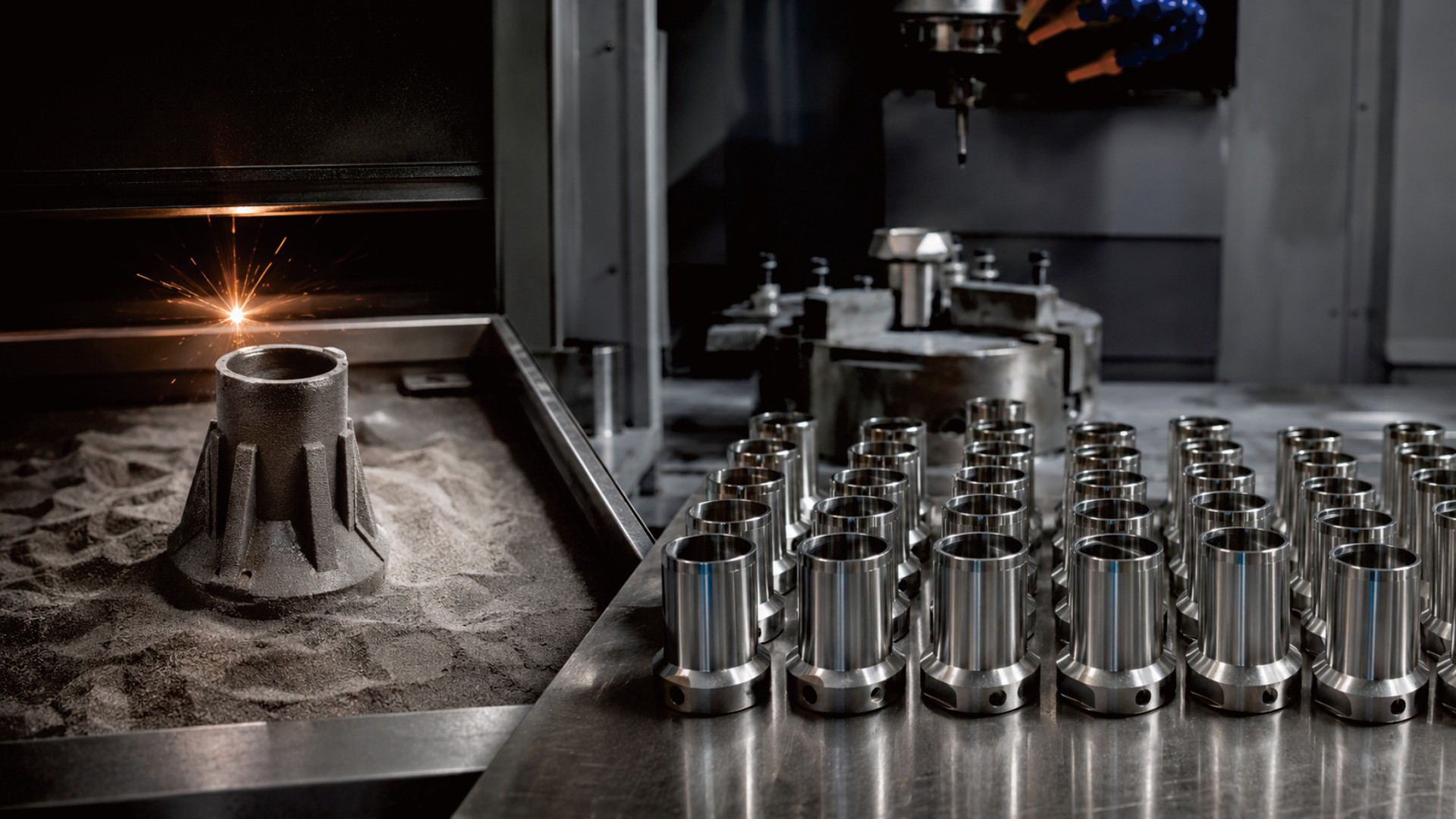 Titanium 3D Printing and CNC Machining: How to Choose the Right Manufacturing Process