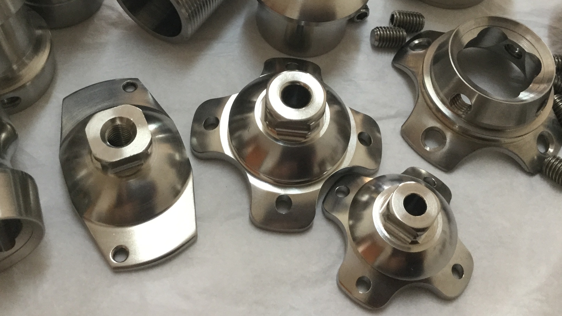 Pediatric 4-Hole Prosthetic Adapters: Lightweight Design, Materials and CNC Machining