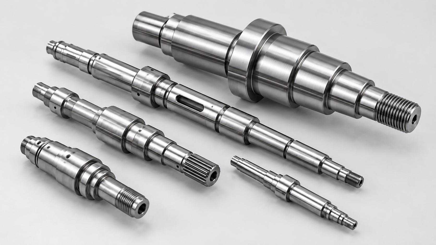 Titanium Stepped Shafts: CNC Turning, Concentricity and Custom Machining