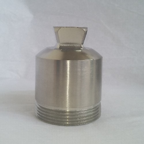 Custom Titanium Threaded Plug