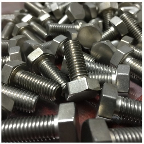 DIN 933 Titanium Hex Bolts