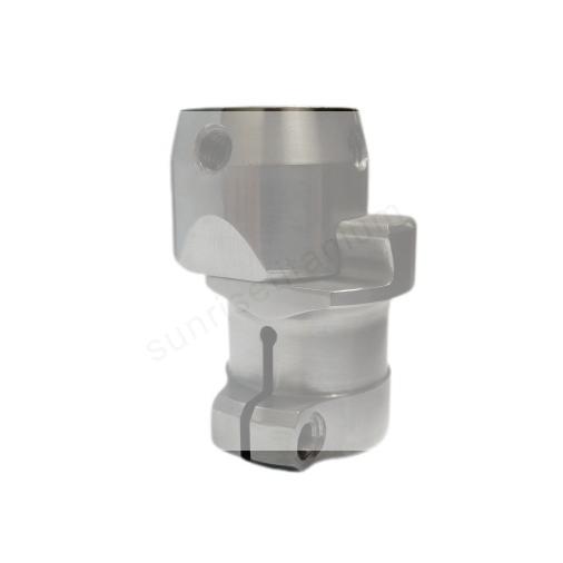 Double Ended Sliding Tube Clamp Adapter with Receiver