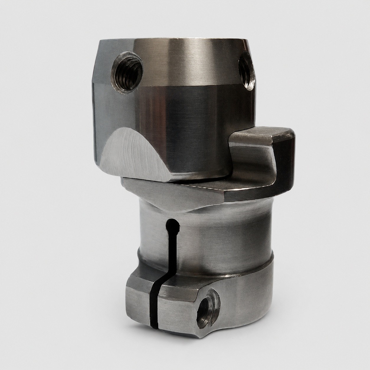 Double Ended Sliding Tube Clamp Adapter with Receiver