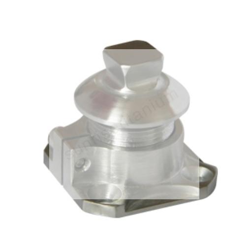 Pediatric 4-Hole Height Adjustable Receiver with Pyramid