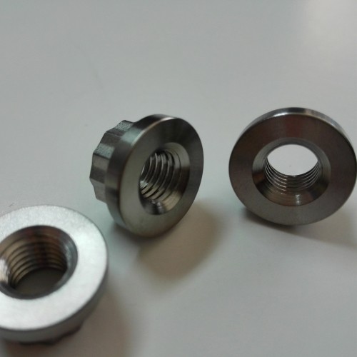 Titanium Flanged Spline Nuts