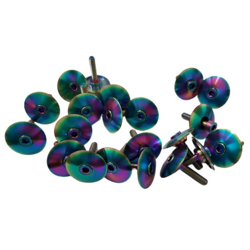 Titanium Headset Top Cap Bolt Set