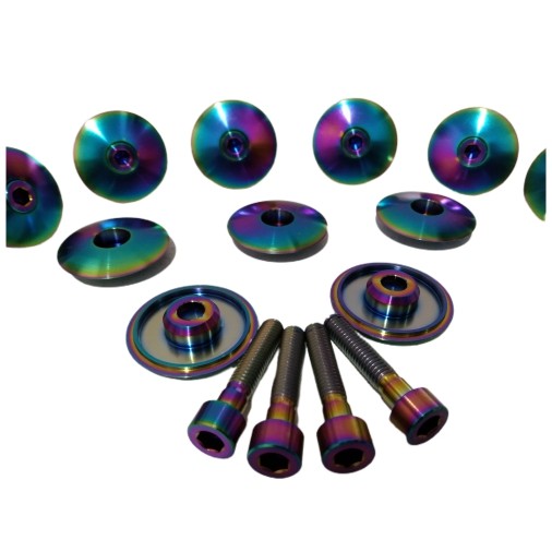 Titanium Headset Top Cap Bolt Set